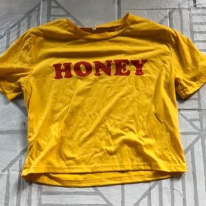 Women’s honey crop top